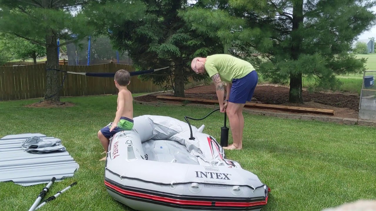 Intex Mariner 4 unboxing and review YouTube