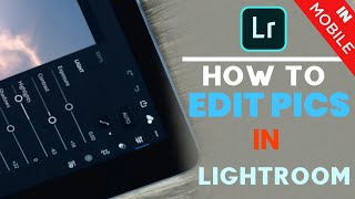 HOW TO EDIT PICS IN  LIGHTROOM |RAJ EDITZ|. |KRISHNA RAJ| screenshot 5