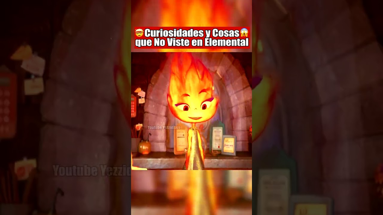 CURIOSIDADES y COSAS que NO VISTE en ELEMENTAL | DISNEY PIXAR PELÍCULA