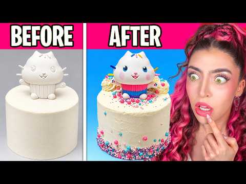 GABBY'S DOLLHOUSE Characters CAKE ART on ANOTHER LEVEL!? (AMAZING TRANSFORMATIONS!)