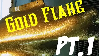 Custom Fairing Paint Job: Part 1 Gold Flake