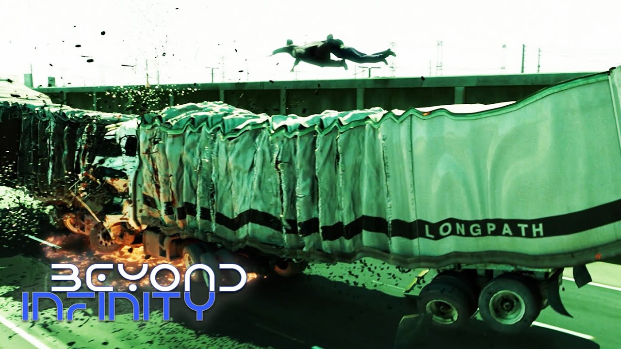 Matrix Reloaded | Epic Truck Explosion | Beyond Infinity - YouTube