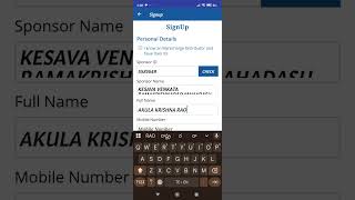 How to download my recharge simbio app and create id number in తెలుగు  screenshot 3