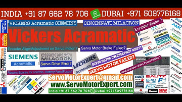 Siemens ACRAMATIC VICKERS CNC Heidenhain Adjust encoder for Servo motor,Encoder Replacement Align