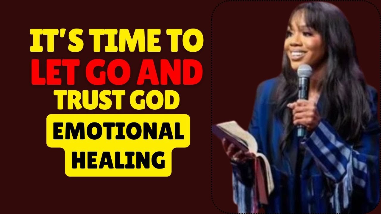 It’s Time to Let Go and Trust God | Sarah Jakes Roberts Speech - YouTube