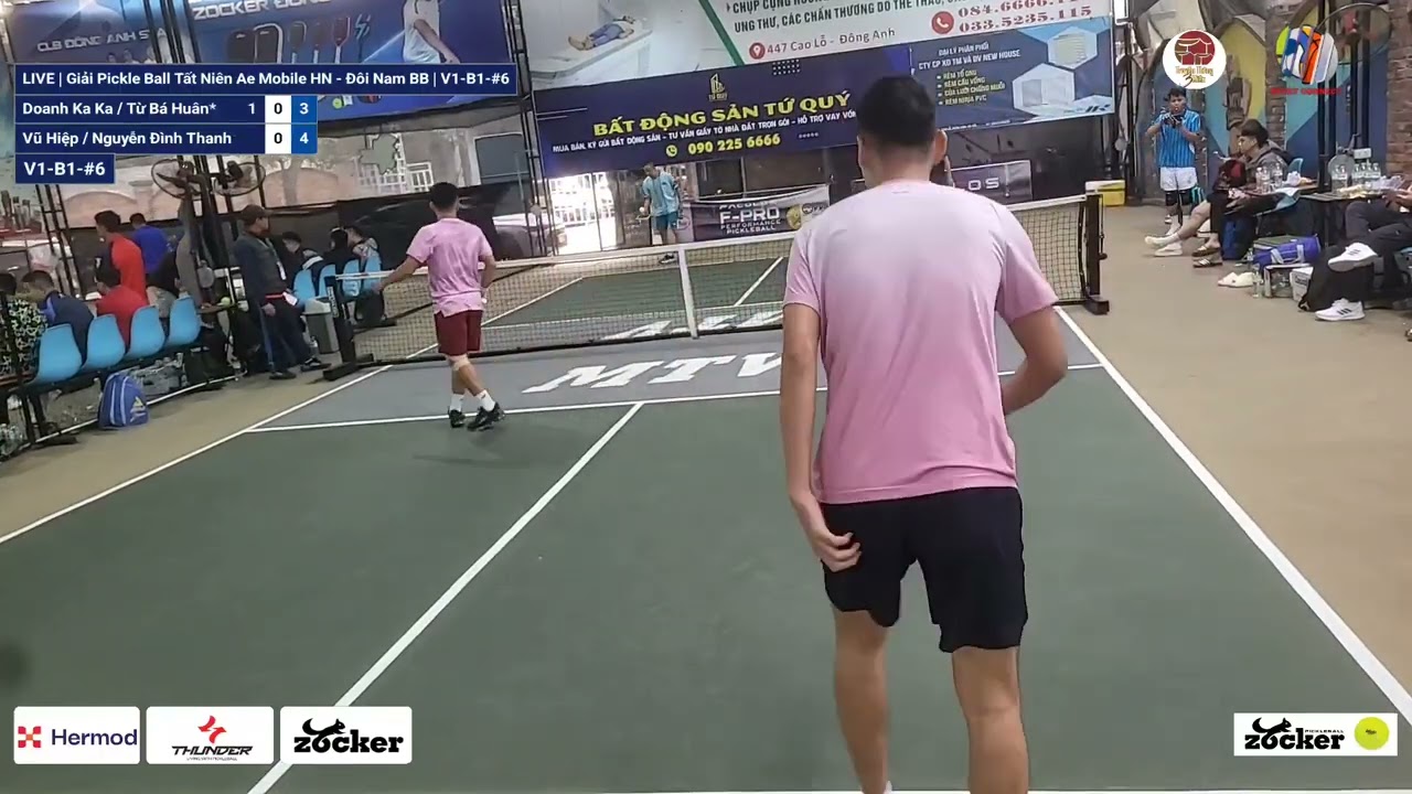 Giải Pickle Ball Tất Niên Ae Mobile HN - Đôi Nam BBV1-B1-#6