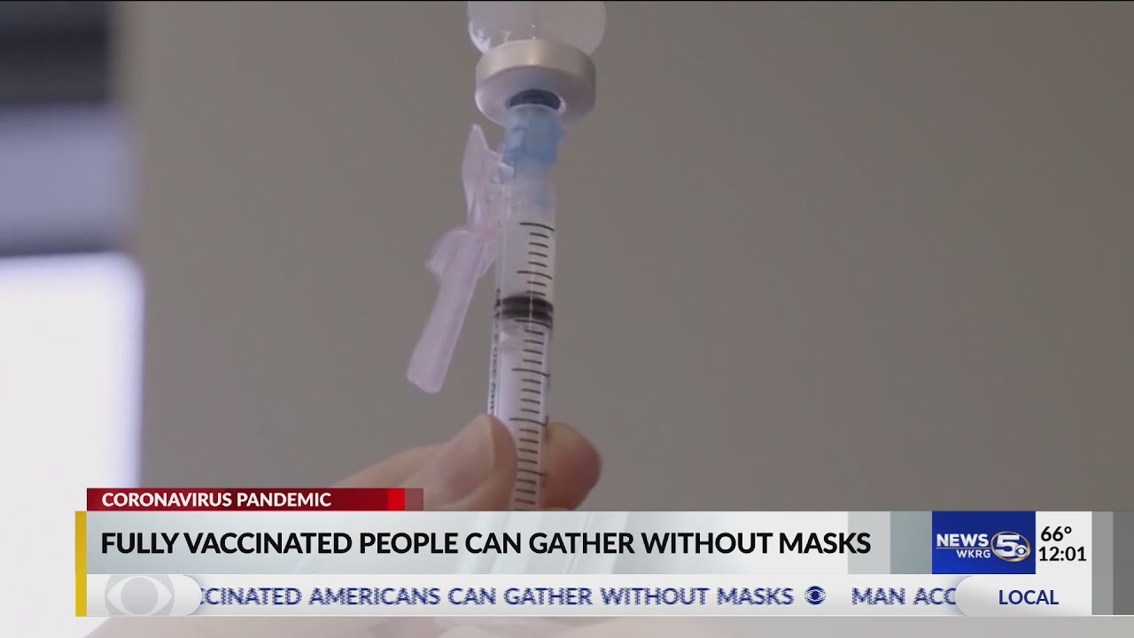 VIDEO: CDC: Fully vaccinated Americans can gather indoors without masks