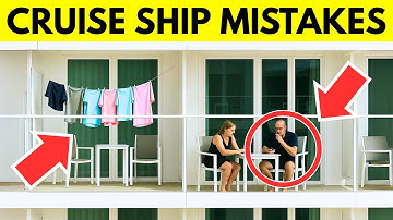 20 Cruise Ship Mistakes You Need To Avoid at all Costs
