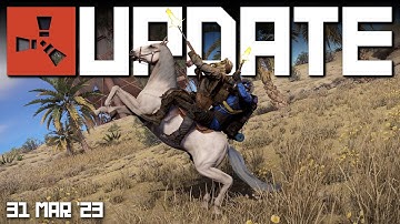 Double Saddles, Pings, New map markers! | Rust Update 31st March 2023