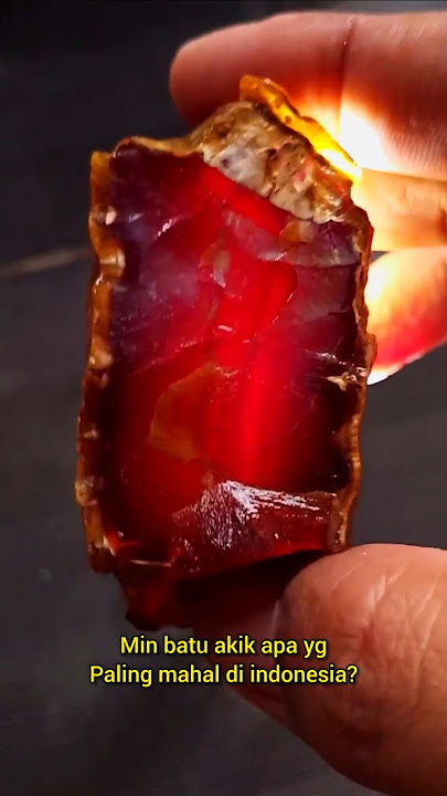 batu akik paling mahal di indonesia