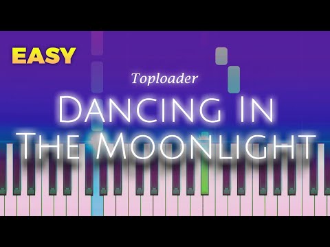 Toploader - Dancing In The Moonlight - EASY Piano TUTORIAL by Piano Fun Play