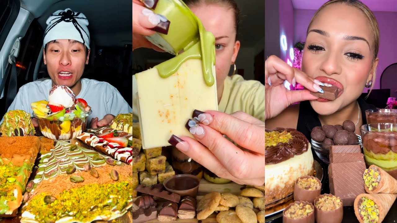 🤯 BEST Dubai Chocolate Asmr Mukbang Compilation Part 5