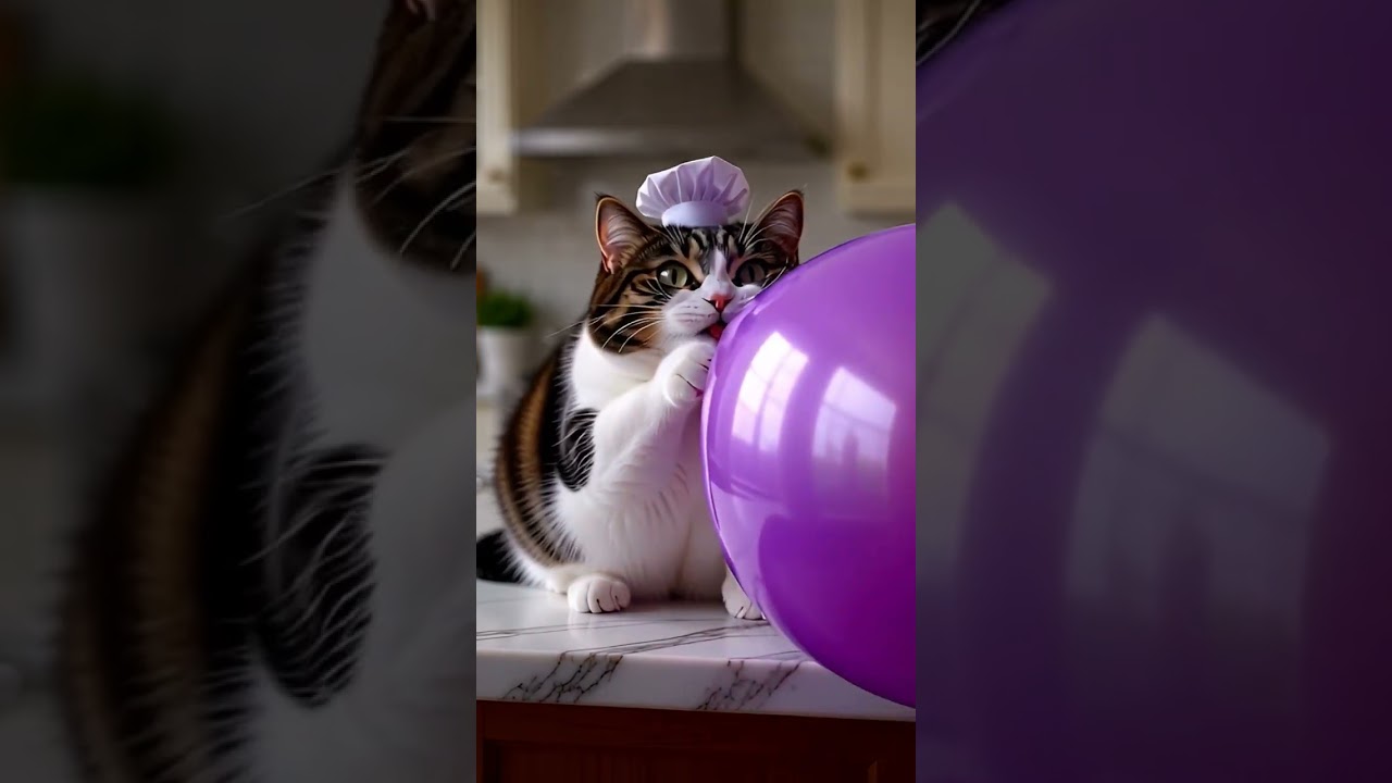 Animals hilariously bursting a Balloon 🎈 