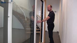 Idealcombi Frame IC / Nation IC Sliding Door function