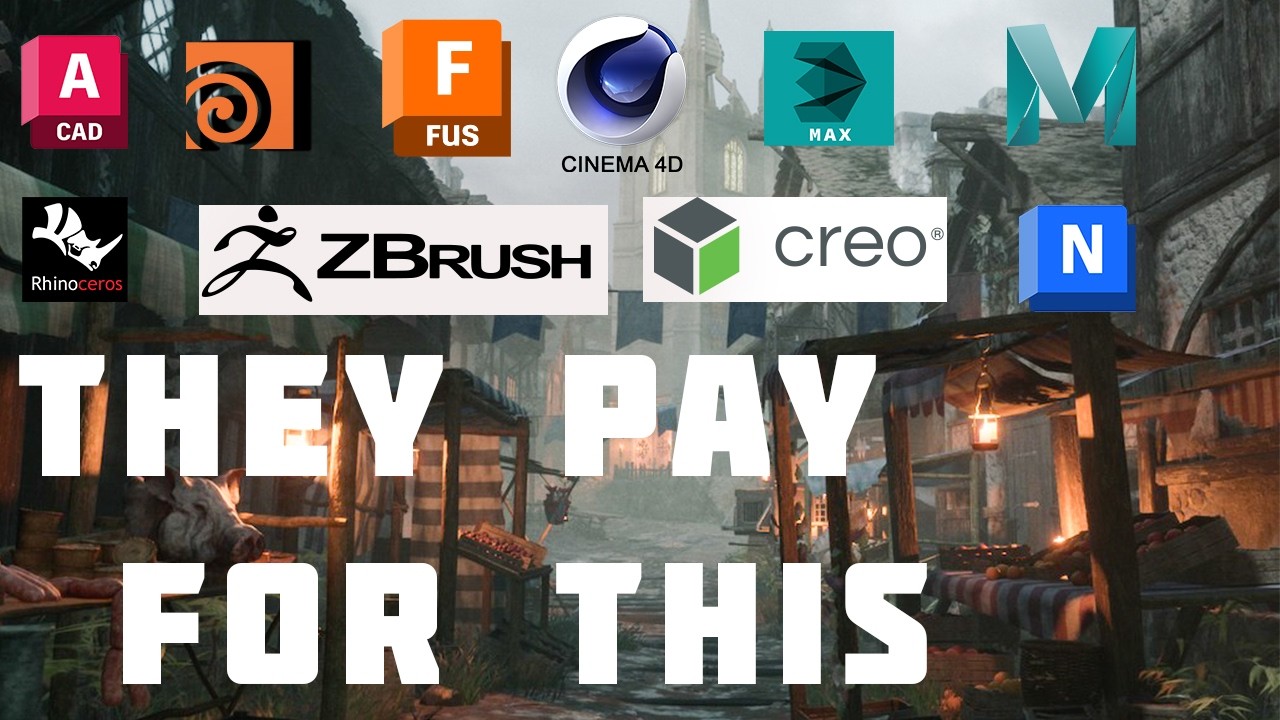 Why Studios Still Use Expensive 3D Software (The Real Reason) - YouTube