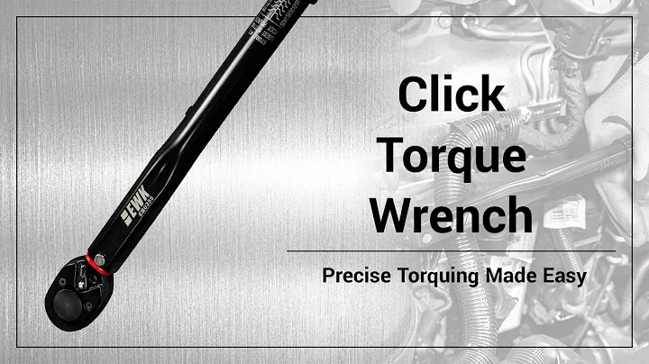EWK Click Torque Wrench -  Precise Torquing Made Easy│EB0348-EB0357│EWKtool