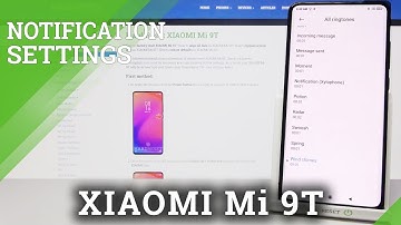 Notification Tones in XIAOMI Mi 9T