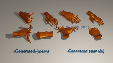 Hand motion - sampled, seeded.