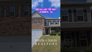 Check out 228 Gallant Fox Way in Acworth, GA!  4 bed, 4 bath, just $500,000! #hometour #homesforsale