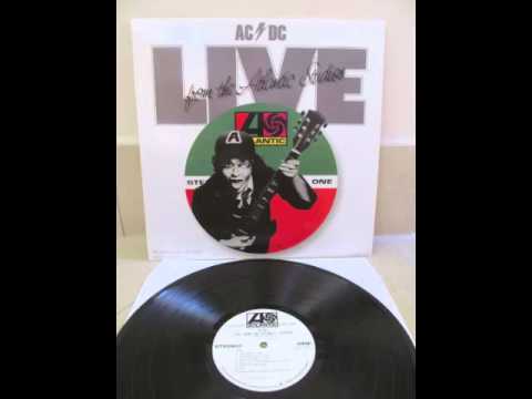ACDC Live From The Atlantic Studios 1977 Full Album Cover