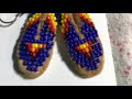 Beaded Moccasin Earrings