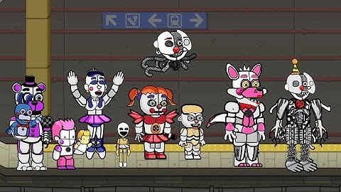 Scribblenauts Unlimited 193 FNaF Sister Location Animatronics in Object Editor