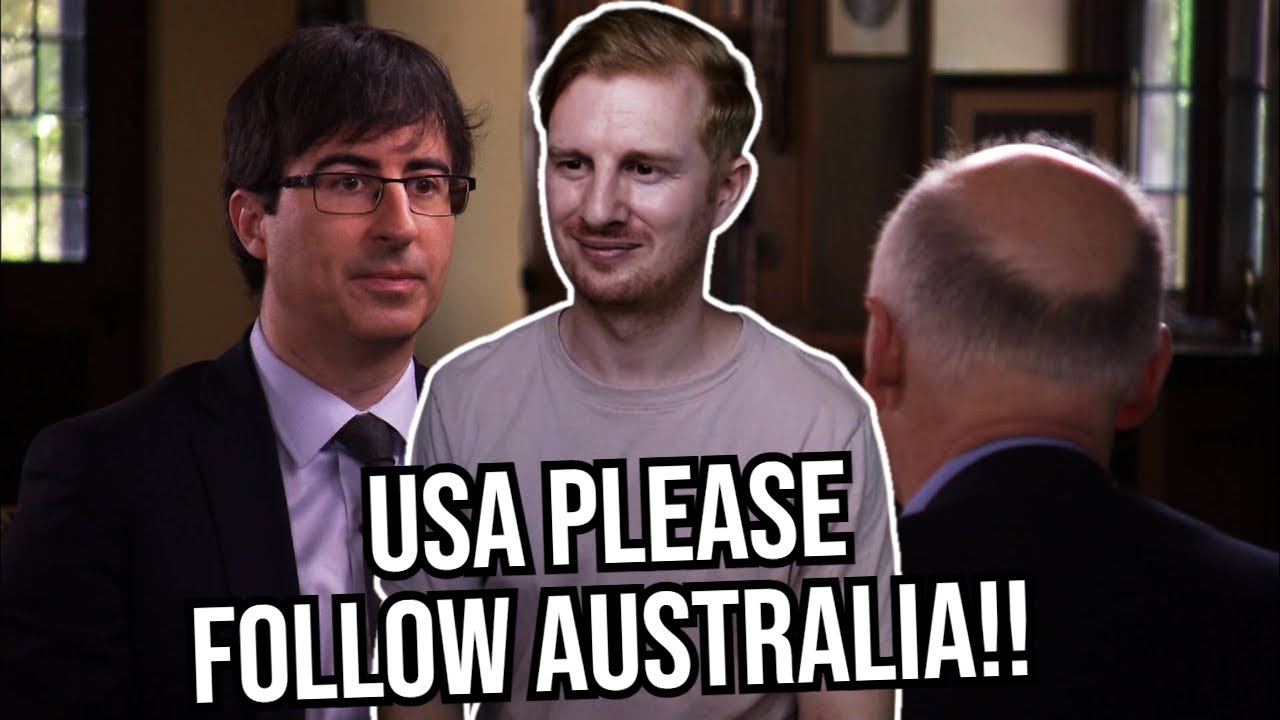 Australia & Gun Control - John Oliver The Daily Show (BRITISH REACTION)
