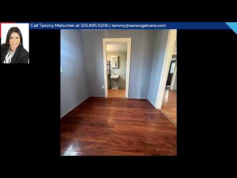4410 Travis St, San Angelo, TX home video tour