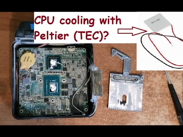CPU cooling with Peltier (TEC)? - YouTube