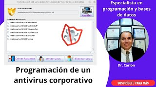 Programación de un antivirus corporativo en Java