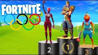 *NEW* OLYMPICS in Fortnite Creative! w/ Alkan, Gejmr