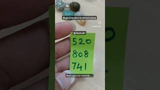 Famous Magical numbers to attract money #youtube #youtubeshorts  #trending Profile