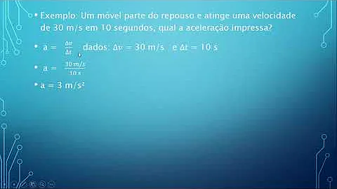 É aquele no qual a variação da velocidade é a mesma para intervalos de tempos iguais?