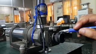 Determination of straightness error using autocollimator