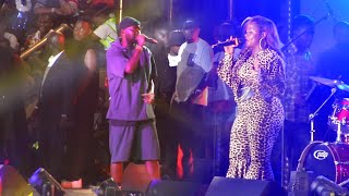 Love! Eddy Kenzo welcomes babby mama rema namakula on stage