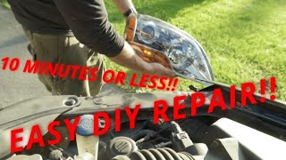 Kia Sorento Headlight Assembly Replacement (EASY)