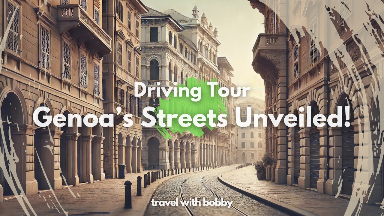 Genoa 🇮🇹 | Driving Tour Through Scenic City Streets