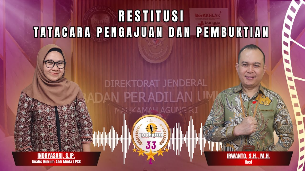 Restitusi: Tatacara Pengajuan Dan Pembuktian