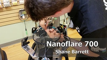 Time Lapse: How to String a Yonex Nanoflare 700 Badminton Racquet