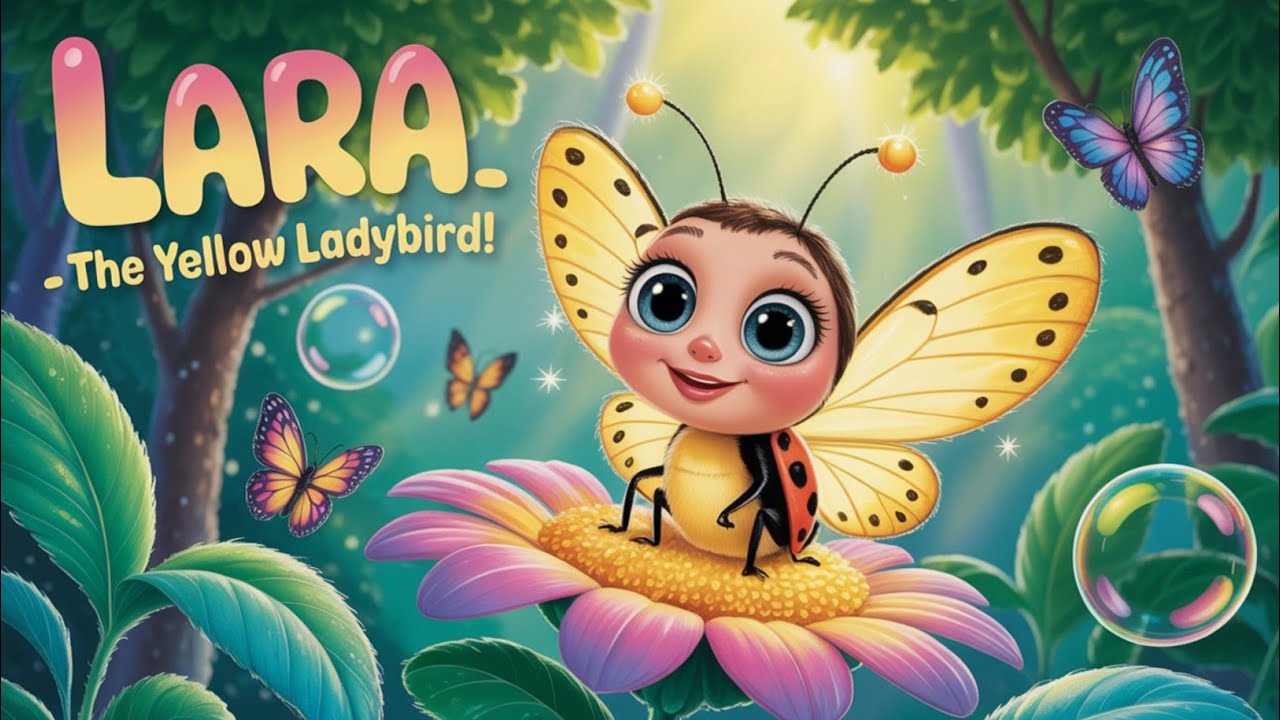 "क्यों थी ये लेडीबर्ड बाकी सब से अलग?🐞| Lara the yellow ladybird | 