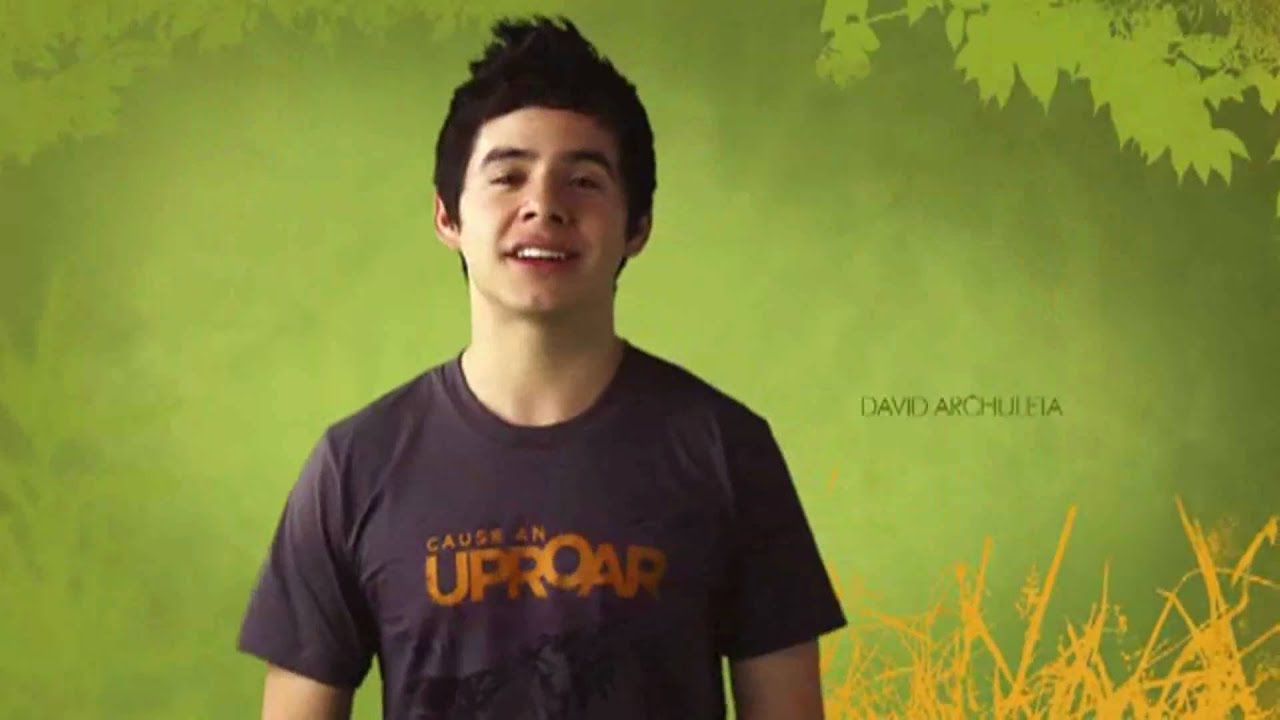 David Archuleta (HD) @ NATGEO's CAUSE AN UPROAR CAMPAIGN (SOLO SPOT)