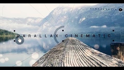 Interactive Parallax Slide (After Effects template)