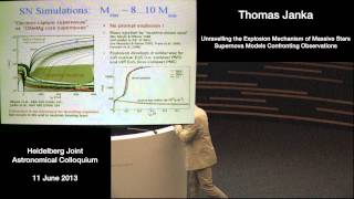 Thomas Janka - Unravelling the Explosion Mechanism of Massive Stars