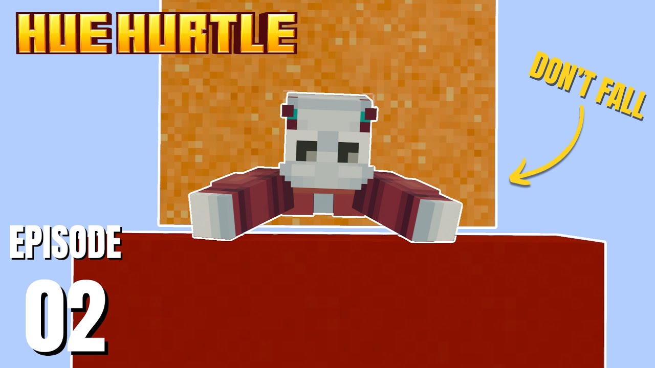 Minecraft Minigame Madness: Surviving Hue Hurtle