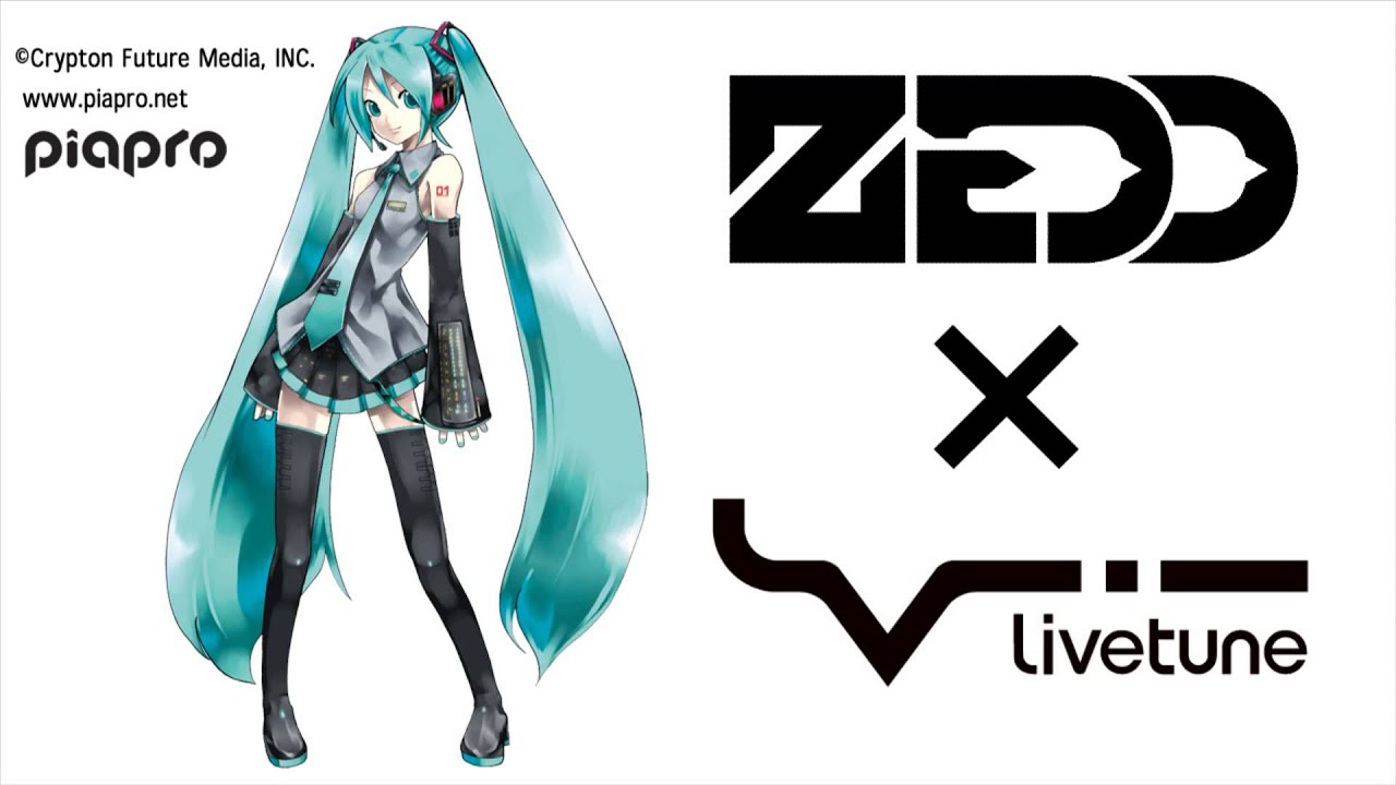 Zedd Spectrum Feat Matthew Koma Livetune Remix Feat Hatsune Miku Youtube