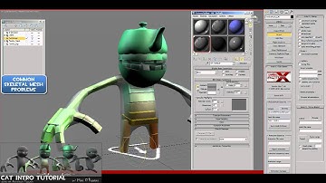 CAT Tutorial: (Ch4:UDK Export Part1) Exporting Animation for UDK(Unreal) using CAT in 3dsMax2011