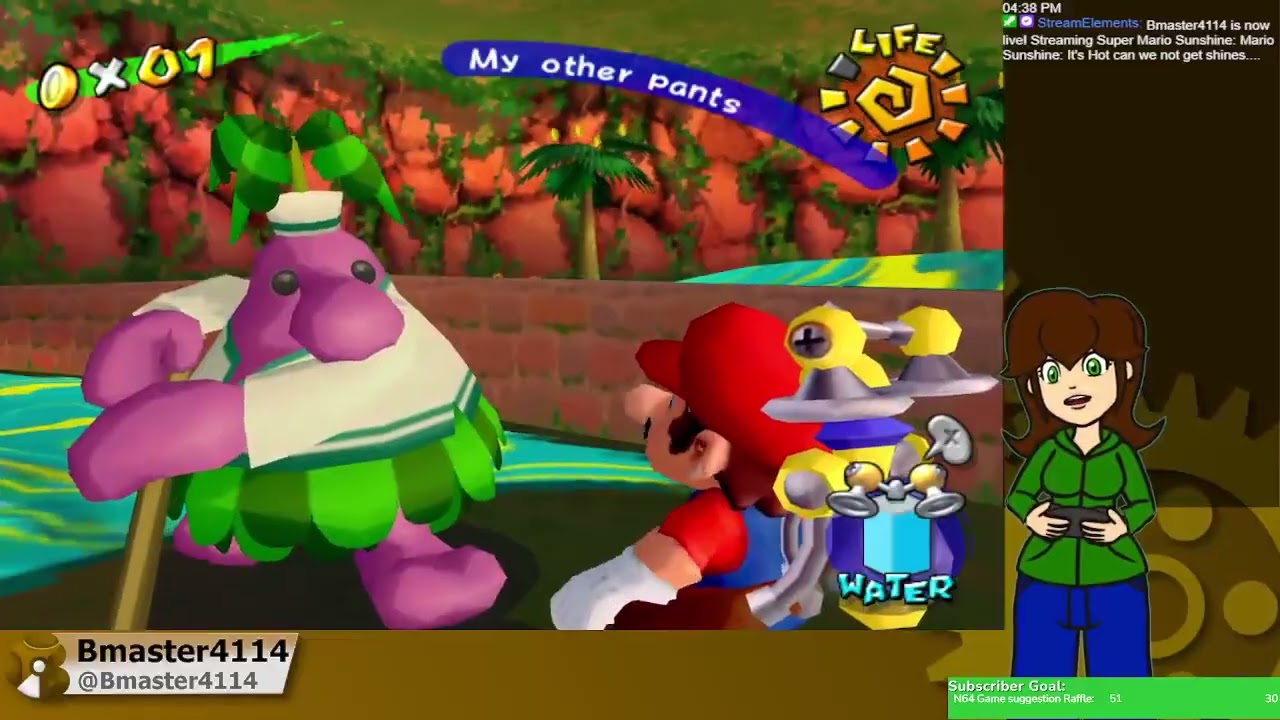 Let's Play Mario Sunshine It's Hot can we not get shines