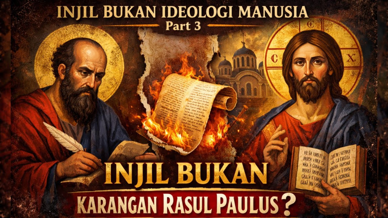 INJIL BUKAN IDEOLOGI MANUSIA PART 3 | INJIL BUKAN KARANGAN RASUL PAULUS?