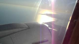 Полет над Крымом на Боинге 737. Flying over Crimea on Boeing 737