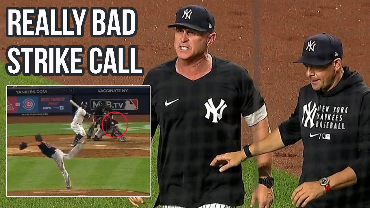 Umps get big pitch wrong then eject the wrong coach, a breakdown YouTube